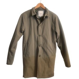 ASOS Just Junkies Mens trench coat lined lightweight size Medium